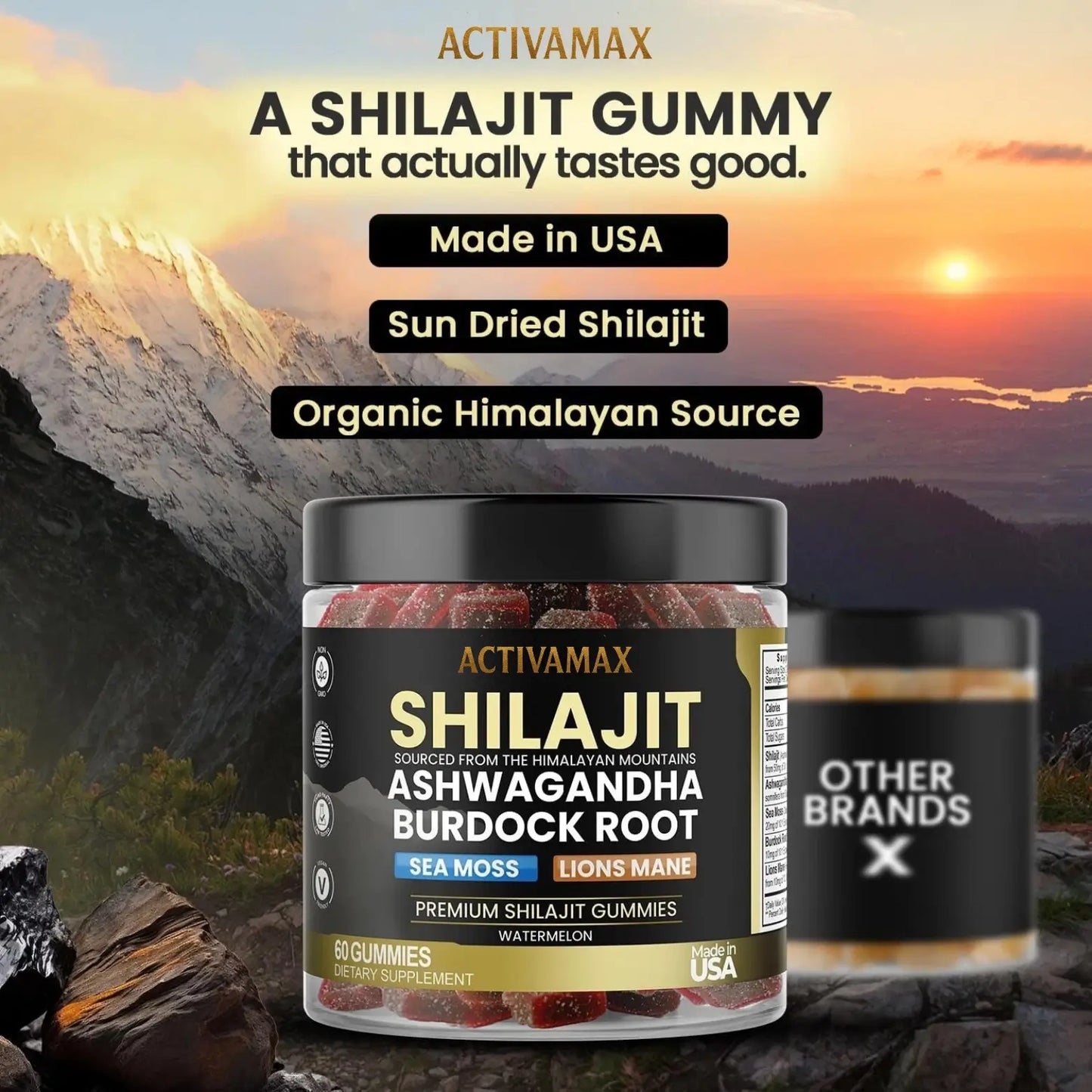 Pack 2+1 Gratis – Gomitas Shilajit ActivaMax
