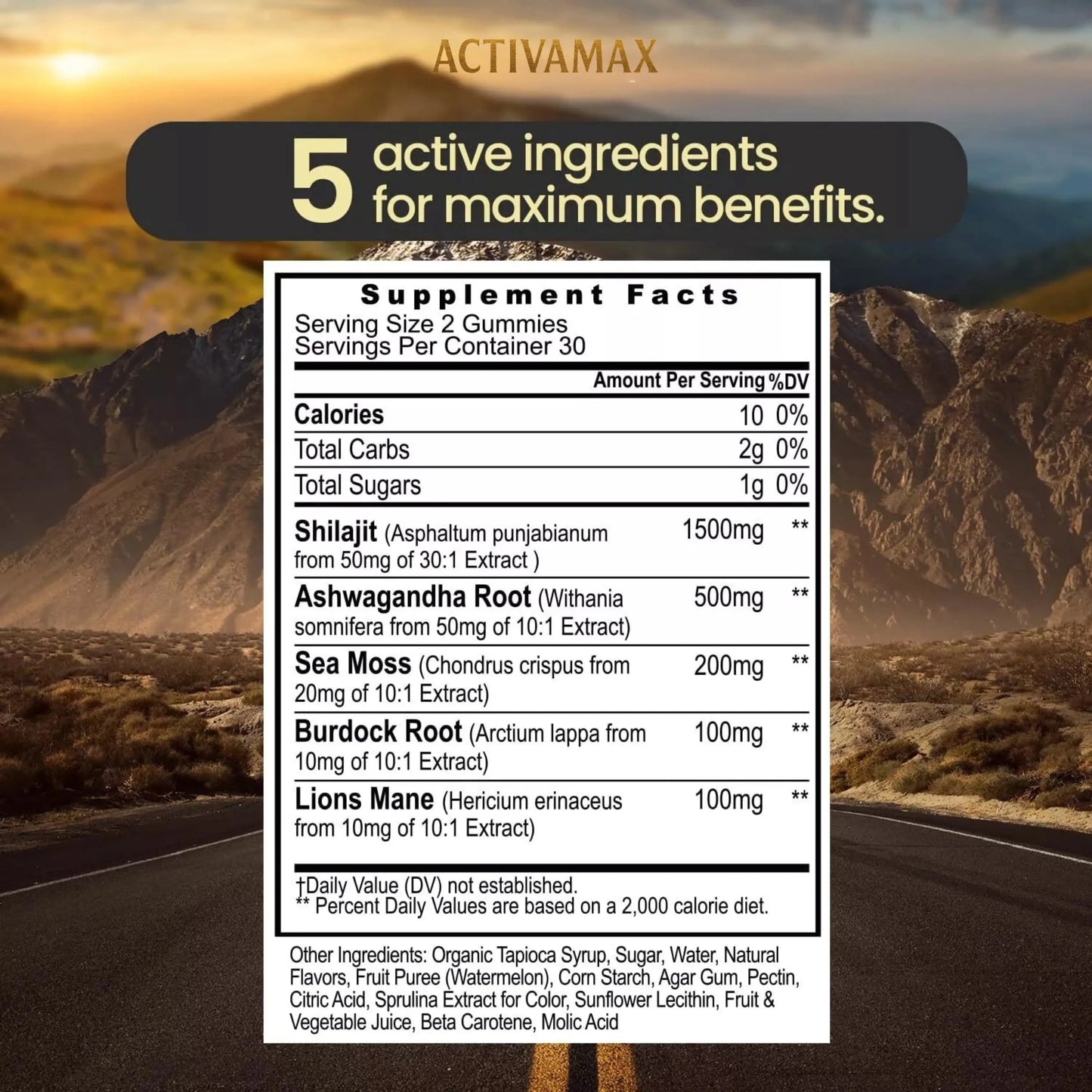 Pack 2+1 Gratis – Gomitas Shilajit ActivaMax