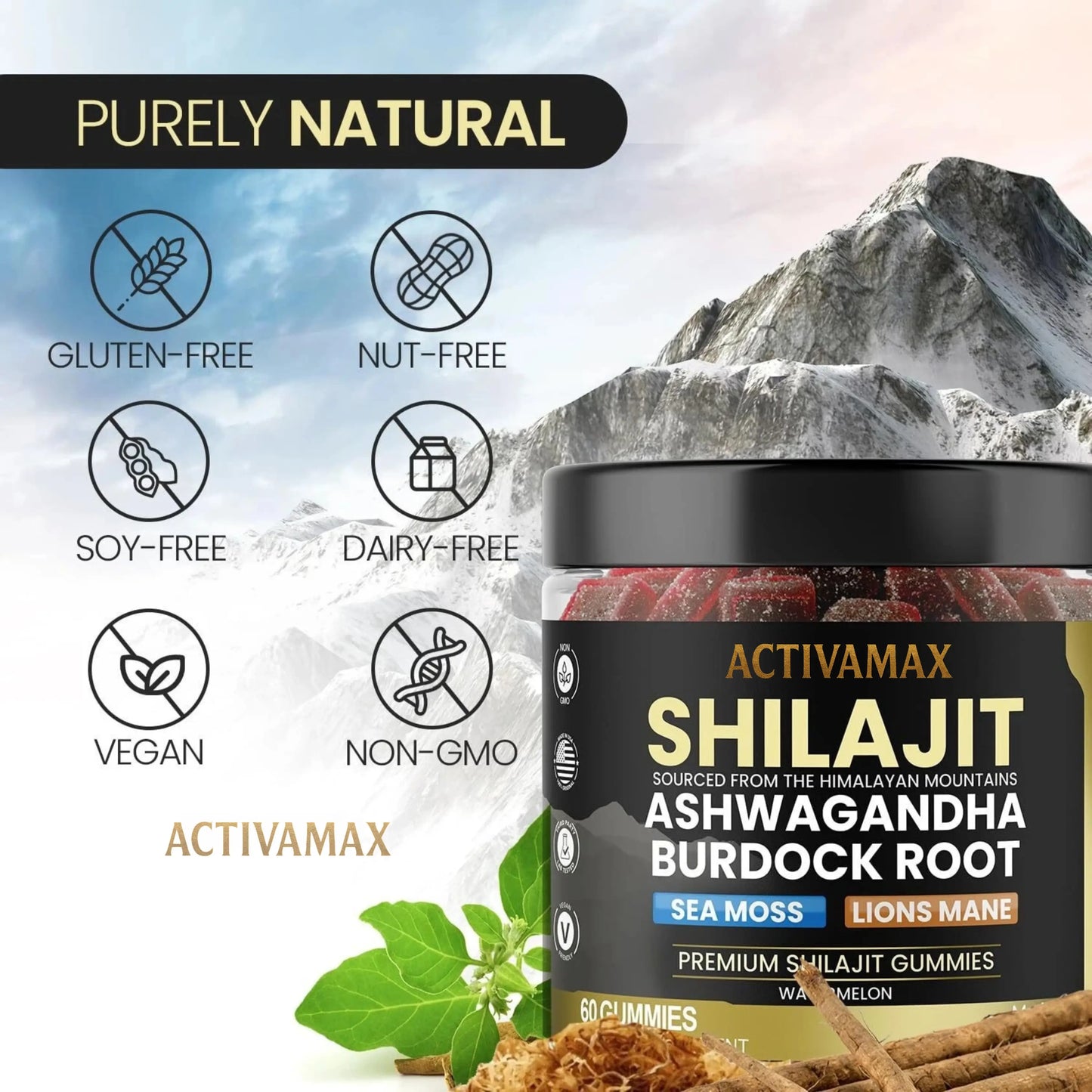 Pack 2+1 Gratis – Gomitas Shilajit ActivaMax